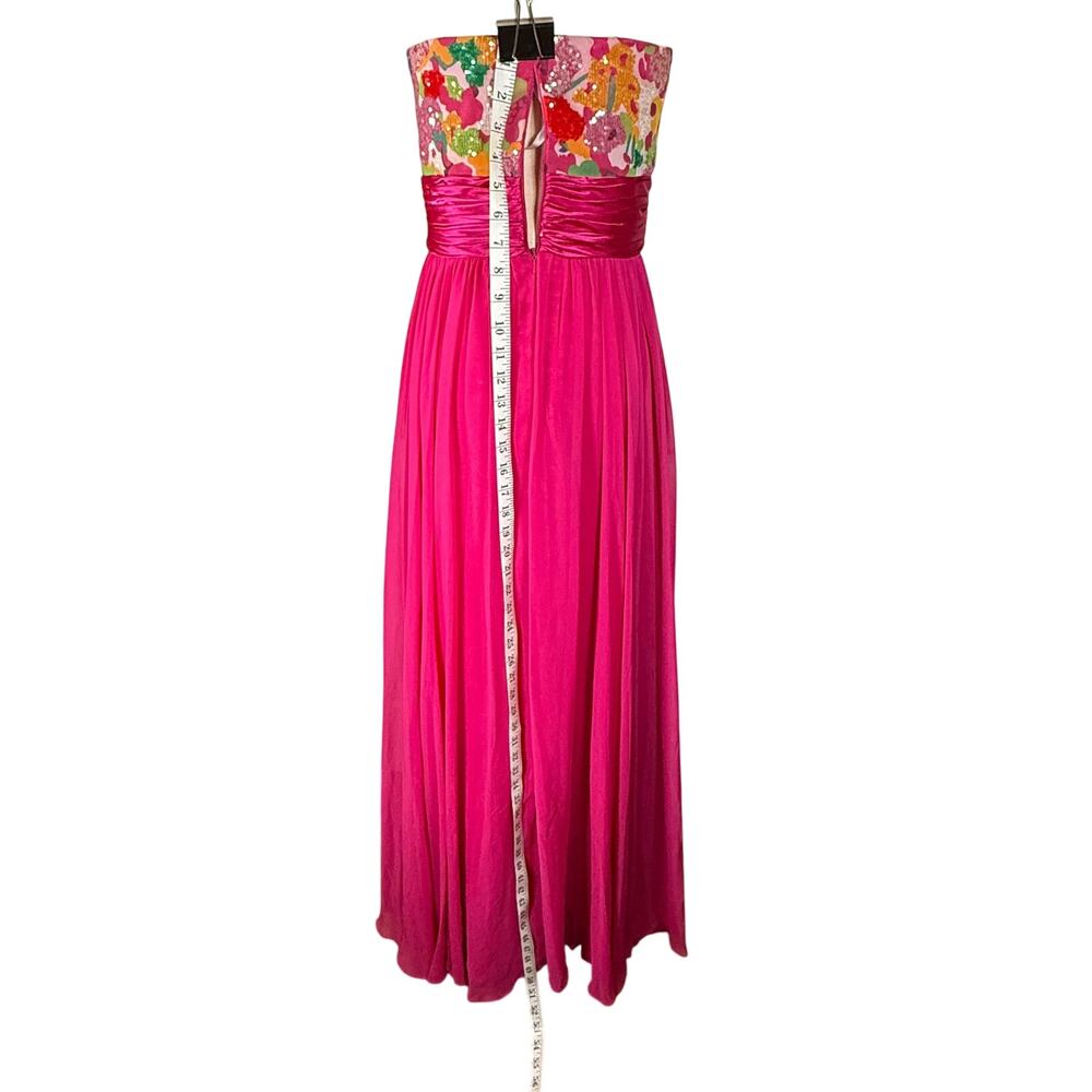 Aspeed Strapless Gown With Sequins Size 6 - image 5